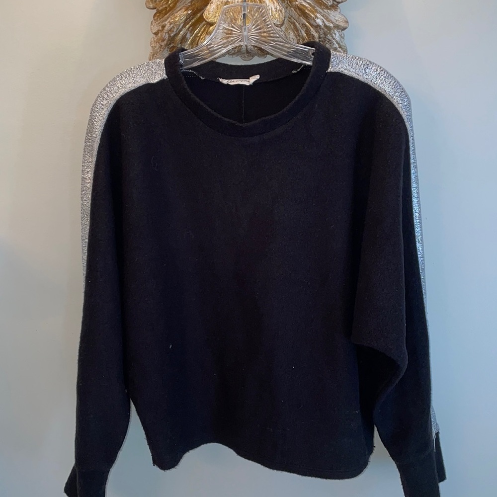 Black long sleeve top